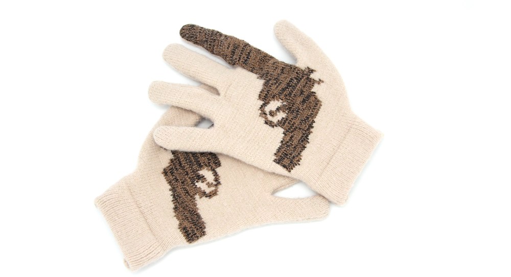 Striiiipes - Cashmere Gun Gloves 3