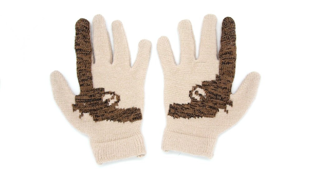 Striiiipes - Cashmere Gun Gloves 4