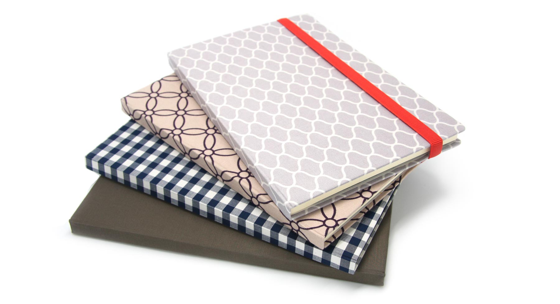 fabric notebooks striiiipes