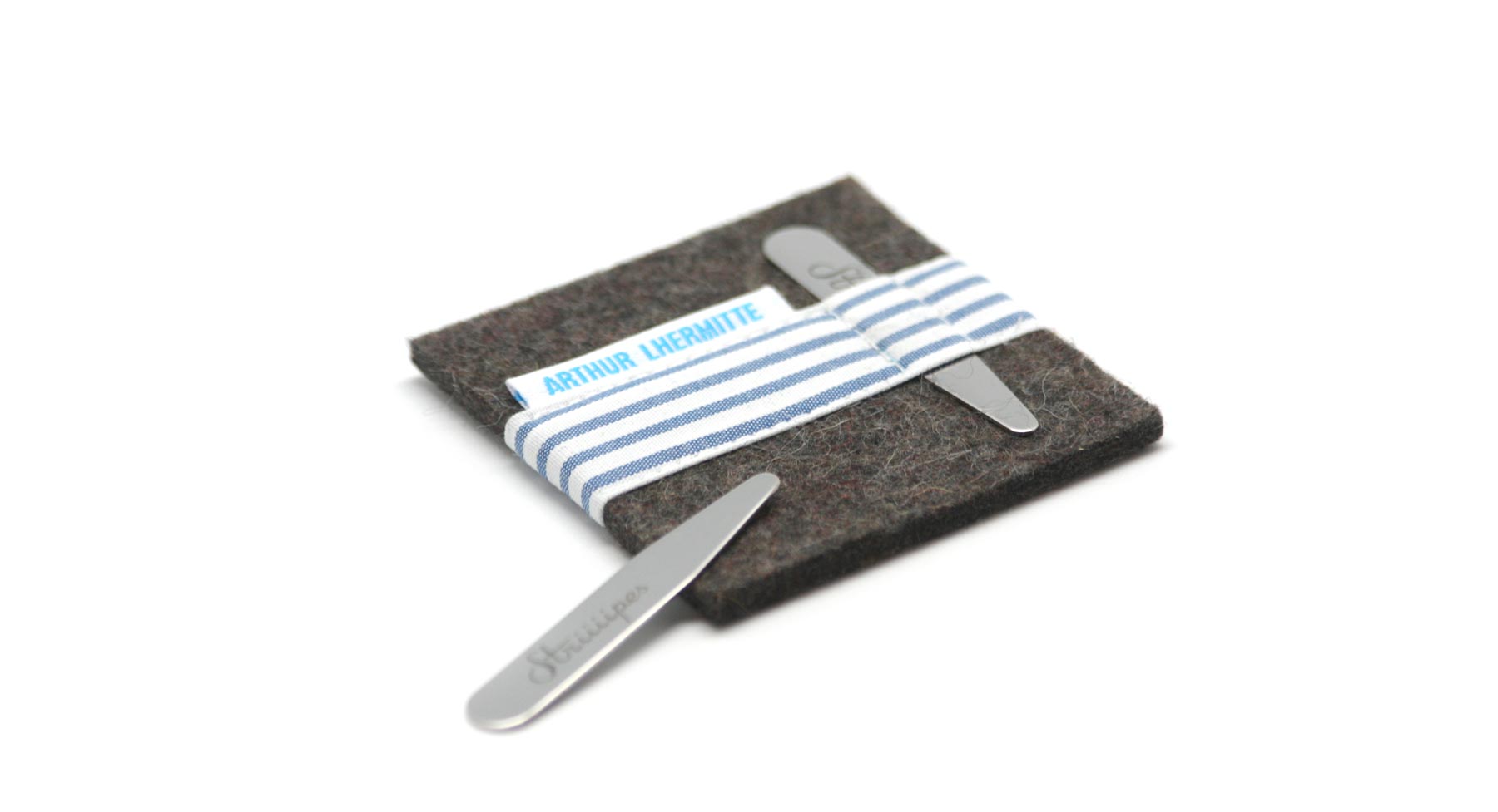 Stainless steel collar stays Striiiipes