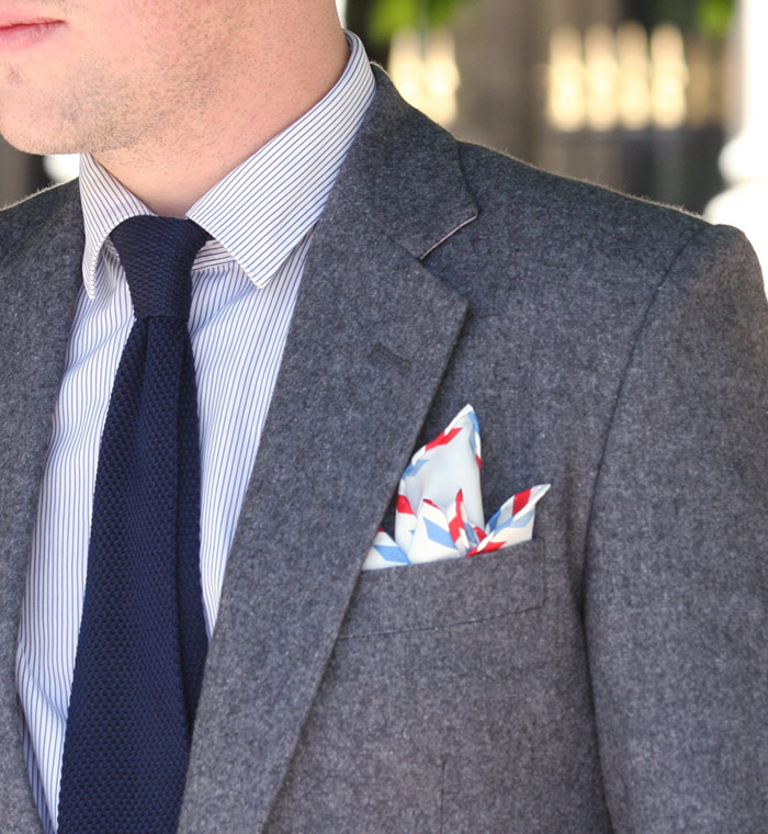 suit handkerchief